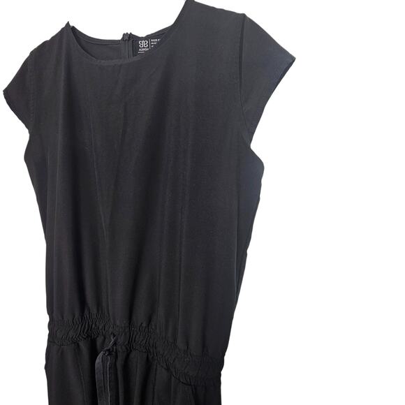 Albion Jumpsuit Jogger Jumpsuit Cap Sleeve Jumpsuit M Black Women One Piece - Picture 6 of 10